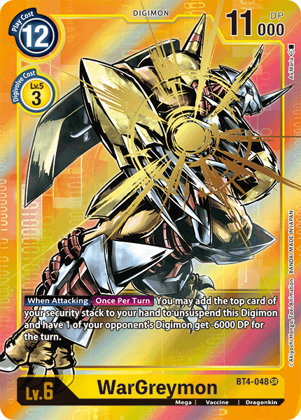 digimon card game wargreymon Category:WarGreymon | DigimonCardGame Wiki Digimon Card Game Official Card Case is finally here Wargreymon BT14-101 (alternate Art) |