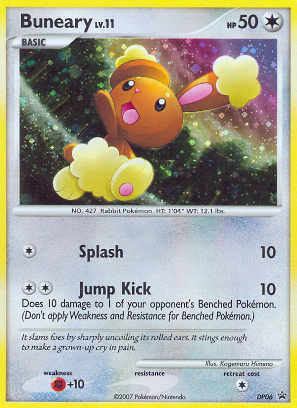 pokemon buneary card - (84) Weakness F+10 Buneary - 144/195 (Reverse Foil)