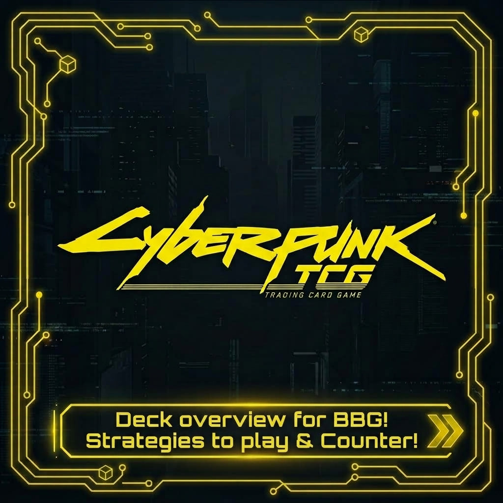 CyberPunk TCG Deck Overview : Blue-Blue-Green