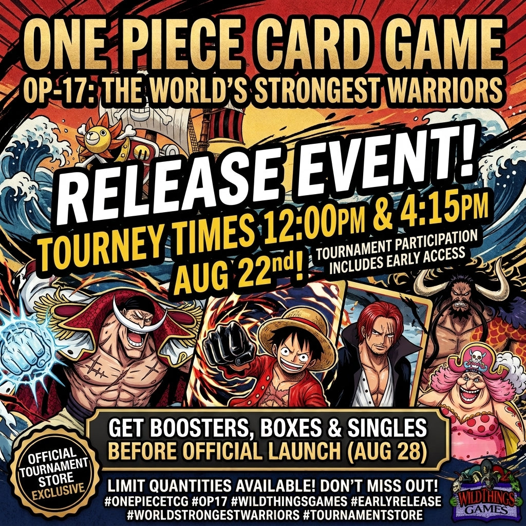 One Piece OP17 — The World's Strongest Warriors Release!