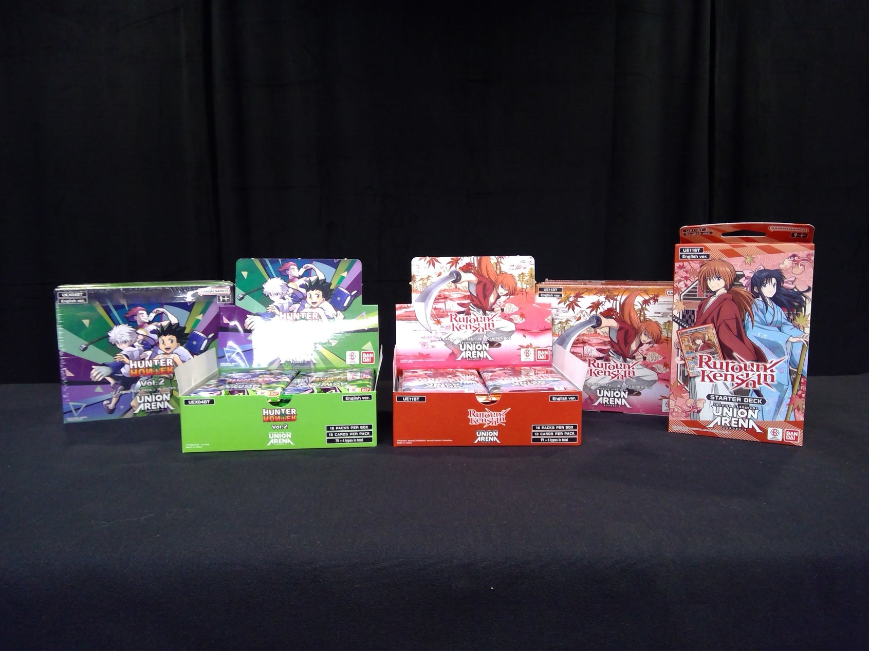 New Union Arena Products!