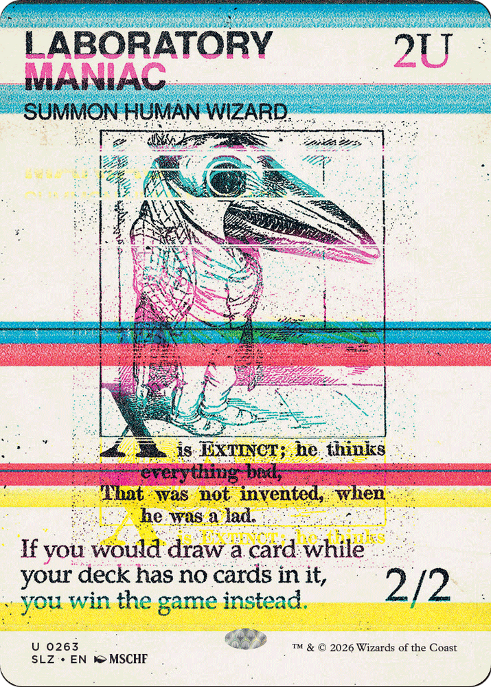 Laboratory Maniac (0263) [Secret Lair x MSCHF: The Zeta Set]