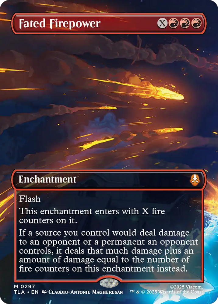 Fated Firepower (Borderless) [Avatar: The Last Airbender]