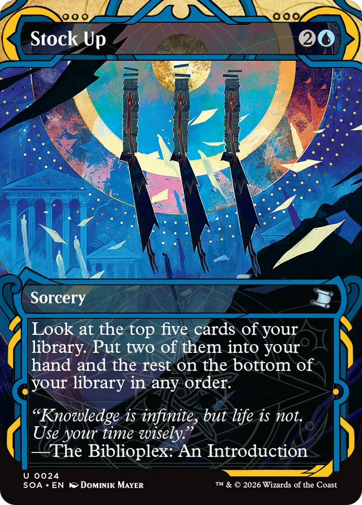 Stock Up [Secrets of Strixhaven: Mystical Archive]