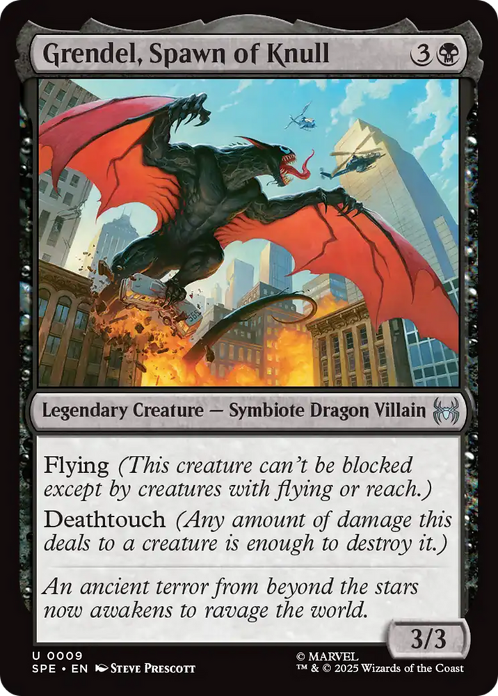 Grendel, Spawn of Knull [Marvel's Spider-Man: Eternal-Legal]