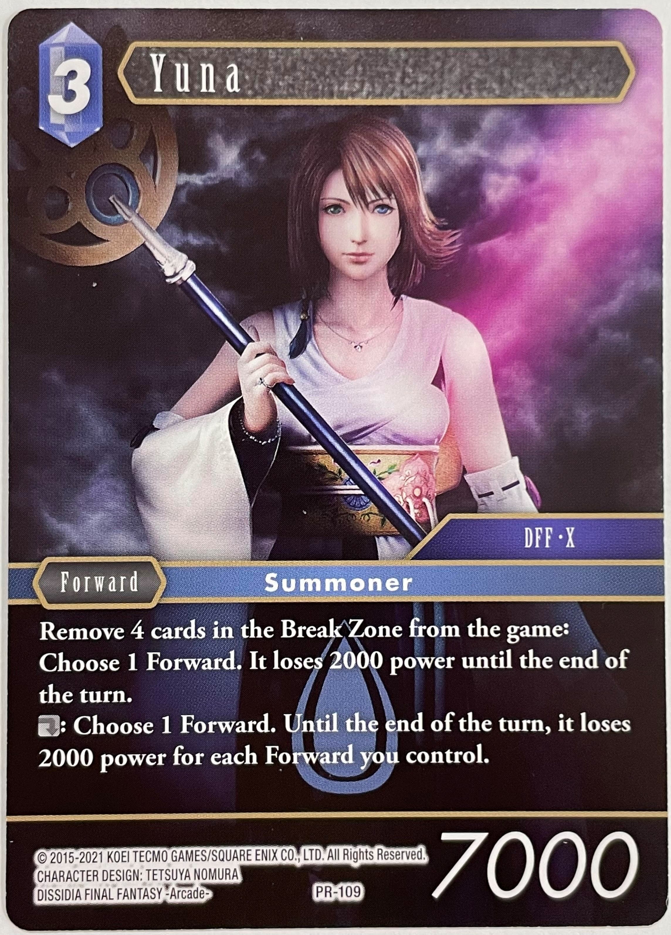 Yuna (Deck Exclusive) [Promo Cards]