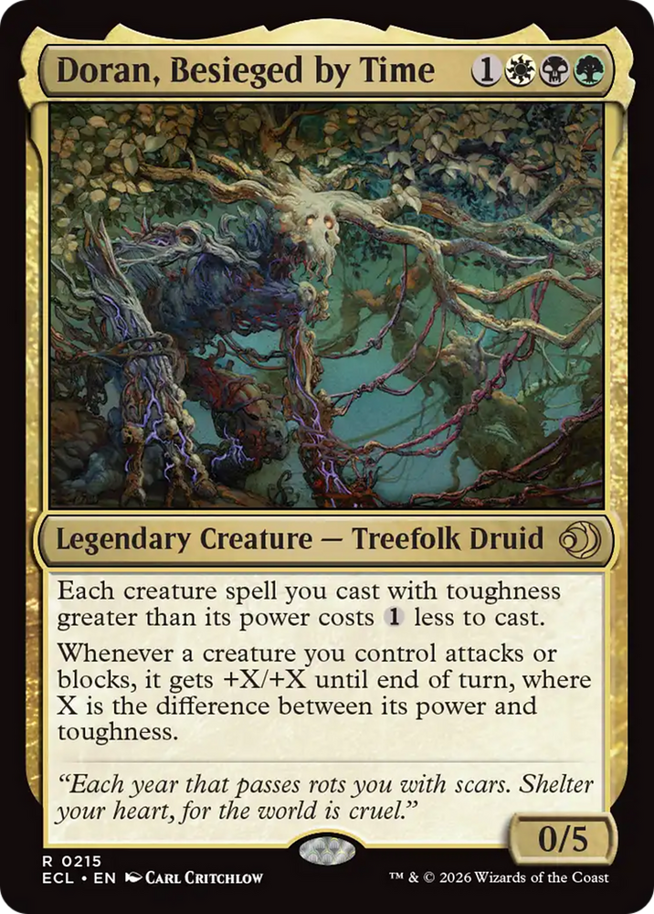 Doran, Besieged by Time [Lorwyn Eclipsed]