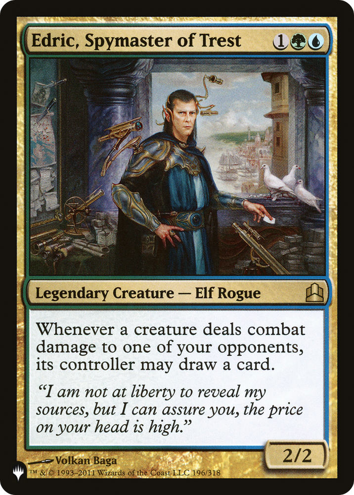 Edric, Spymaster of Trest [The List]