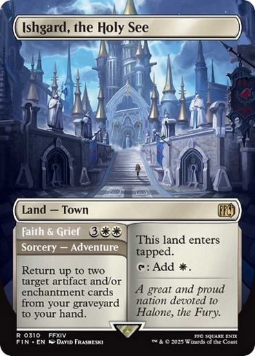 Ishgard, the Holy See (Borderless) [FINAL FANTASY]