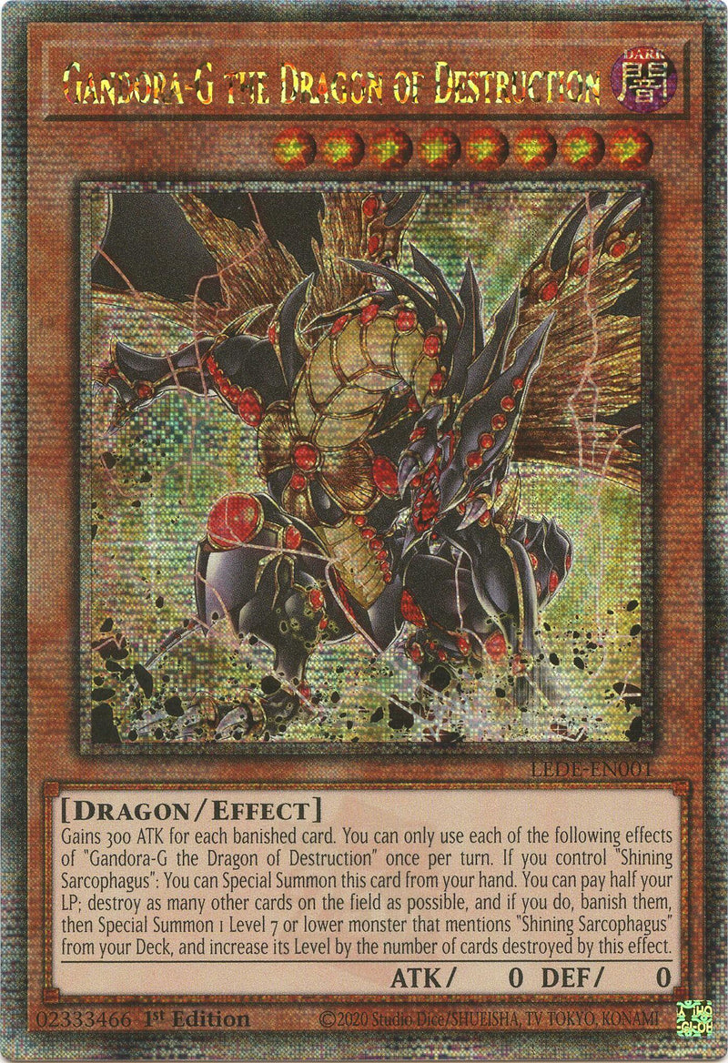 yugioh gandora the dragon of destruction deck LEDE-JP001 Geas (QCSR) TCG Corner This is of Ultra Rare rarity MTGNexus - Gandora, Dragon of