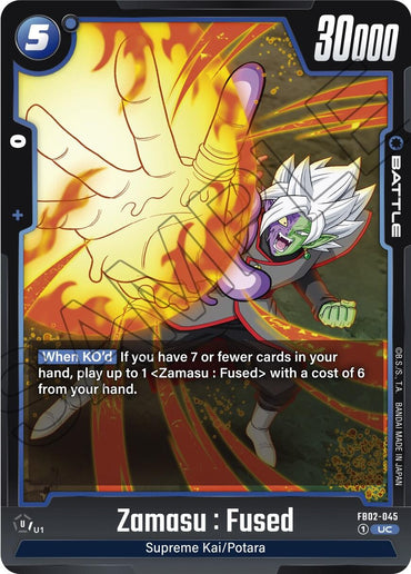 Zamasu : Fused (FB02-045) [Blazing Aura]