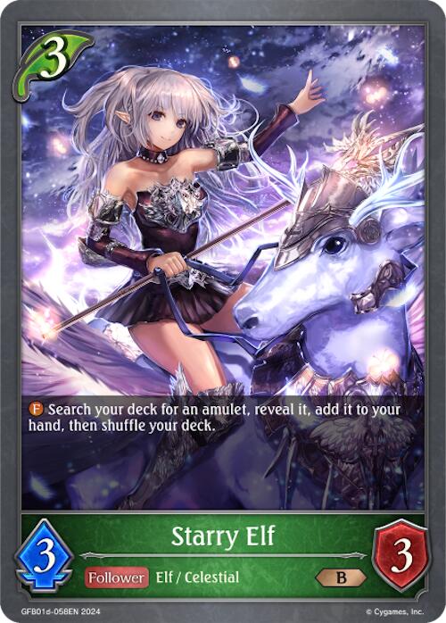 Starry Elf (GFB01d-058EN) [Gloryfinder Bundle 01: Guide to Glory]