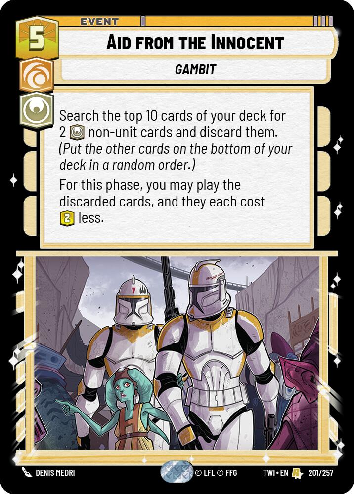 Aid from the Innocent (201/257) (201/257) [Twilight of the Republic]