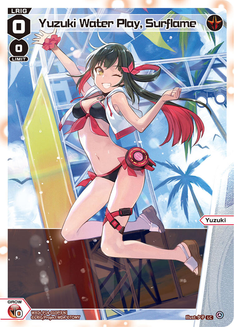 Yuzuki Water Play, Surflame (Parallel) (WXDi-P14-010P[EN]) [Fesonne Diva]