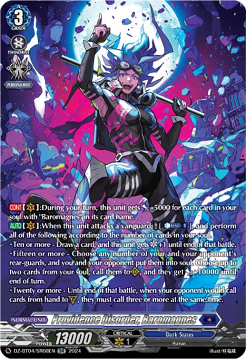 Providence Disorder, Baromagnes (DZ-BT04/SR08EN) [Destined Showdown]