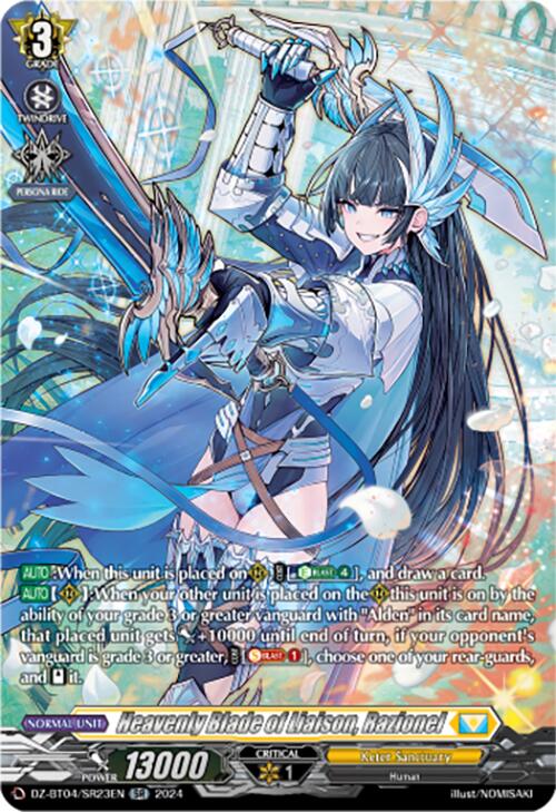 Heavenly Blade of Liaison, Razionel (DZ-BT04/SR23EN) [Destined Showdown]