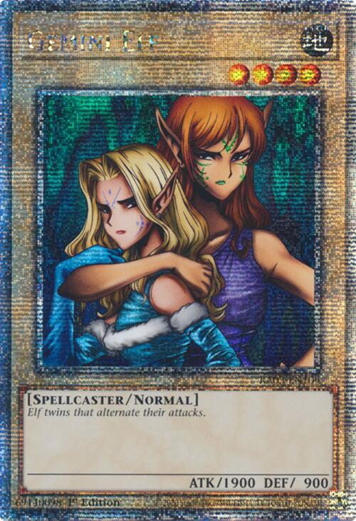 Gemini Elf (Quarter Century Secret Rare) [RA03-EN109] Quarter Century