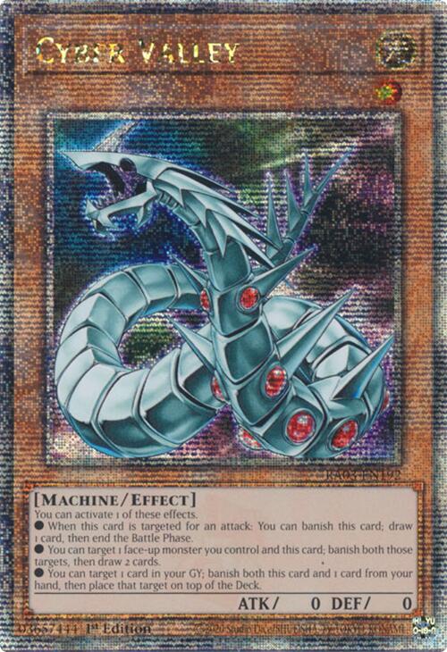 Cyber Valley (Quarter Century Secret Rare) [RA03-EN192] Quarter Centur