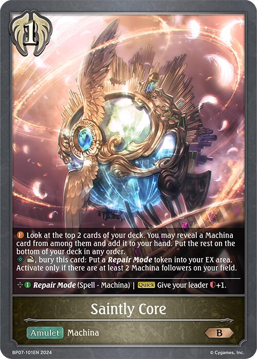 Saintly Core (BP07-101EN) [Verdant Steel]