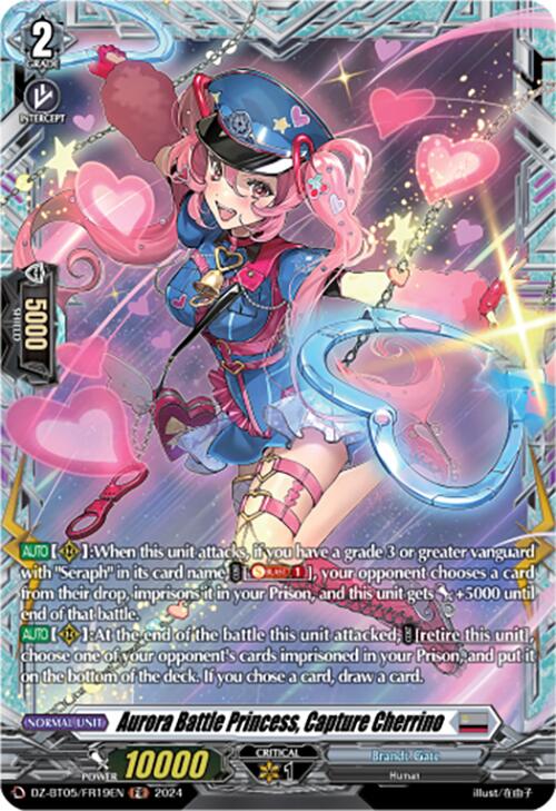Aurora Battle Princess, Capture Cherrino (DZ-BT05/FR19EN) [Omniscient Awakening]
