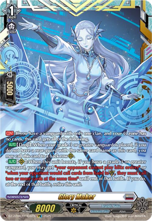Glory Maker (DZ-BT06/FFR08EN) [Generation Dragenesis]