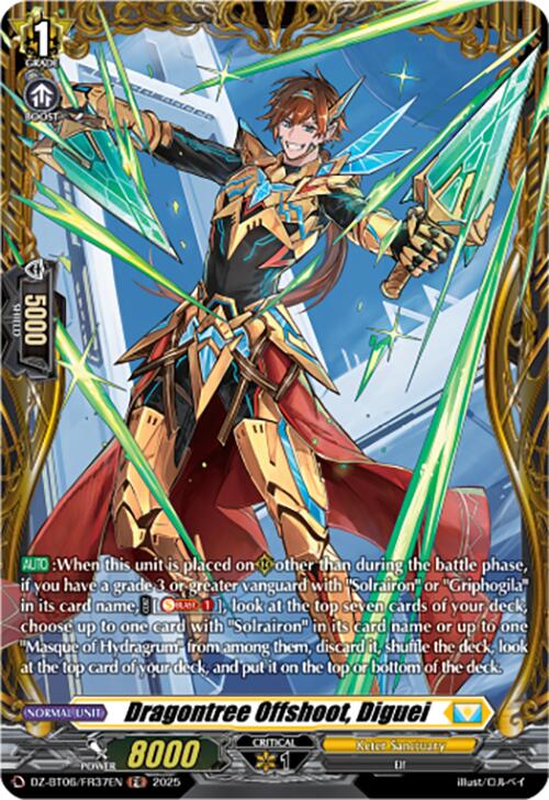 Dragontree Offshoot, Diguei (DZ-BT06/FR37EN) [Generation Dragenesis]
