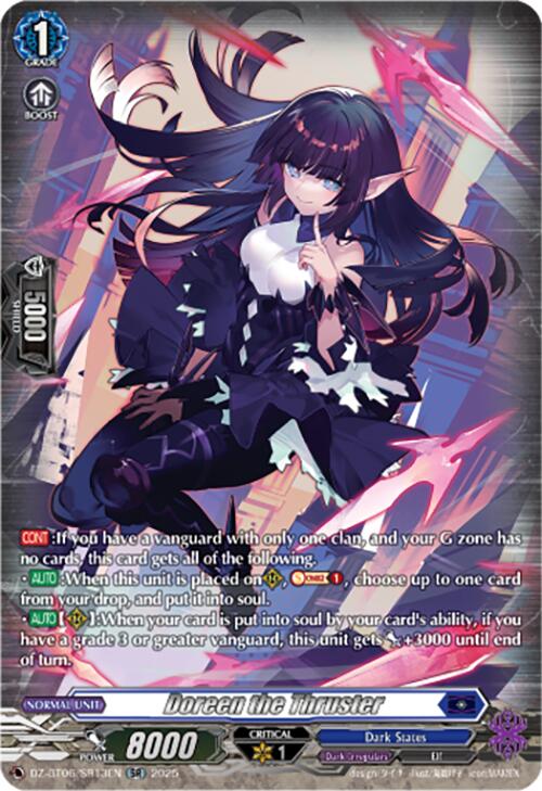 Doreen the Thruster (DZ-BT06/SR13EN) [Generation Dragenesis]