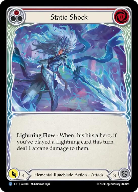 Static Shock (Red) [AST016] (Armory Deck: Aurora)