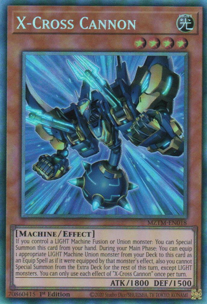 X-Cross Cannon (Collector's Rare) [MZTM-EN018] Collector's Rare