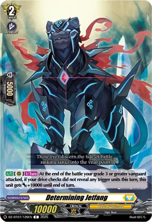 Determining Jetfang (DZ-BT07/126EN) [Moon Fangs & Cerulean Blaze]