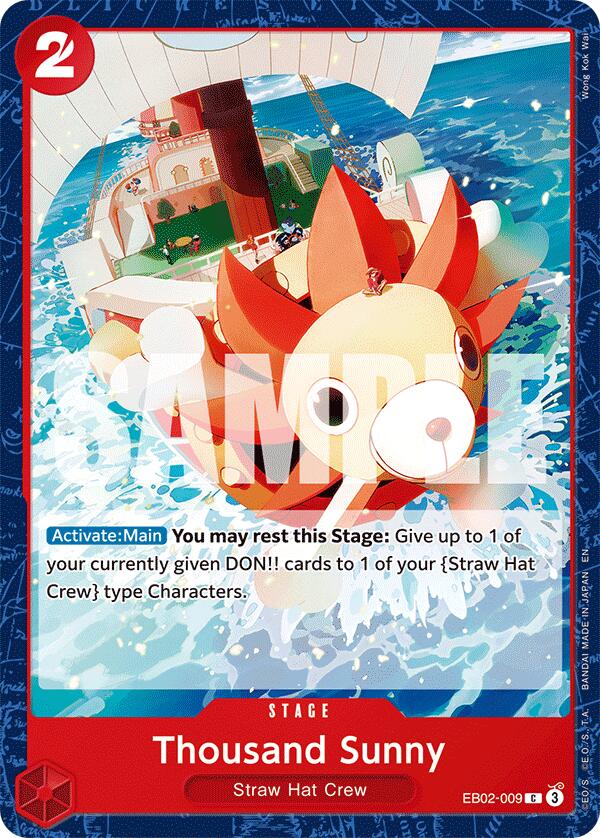 Thousand Sunny [Extra Booster: Anime 25th Collection]