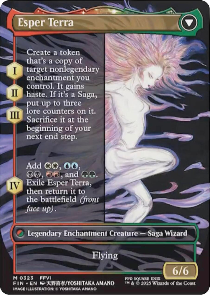 Terra, Magical Adept // Esper Terra (Borderless) [FINAL FANTASY]