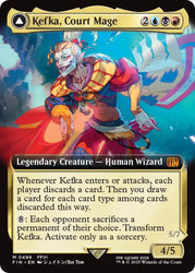 Kefka, Court Mage // Kefka, Ruler of Ruin (Extended Art) [FINAL FANTASY]