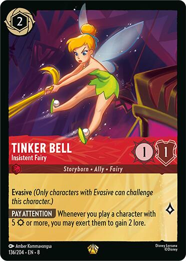 Tinker Bell - Insistent Fairy (136/204) [Reign of Jafar]