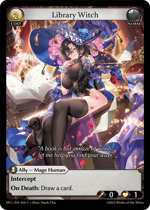 Library Witch (016) [Supporter Pack 3]