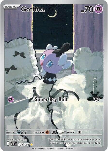 Gothita (124/086) [Scarlet & Violet: White Flare]