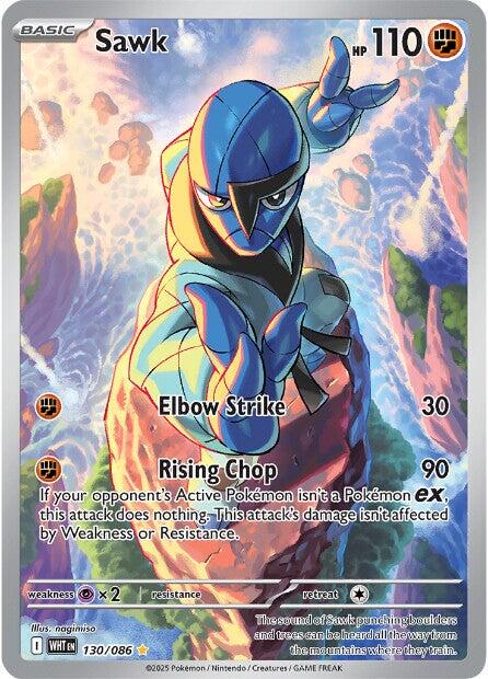 Sawk (130/086) [Scarlet & Violet: White Flare]