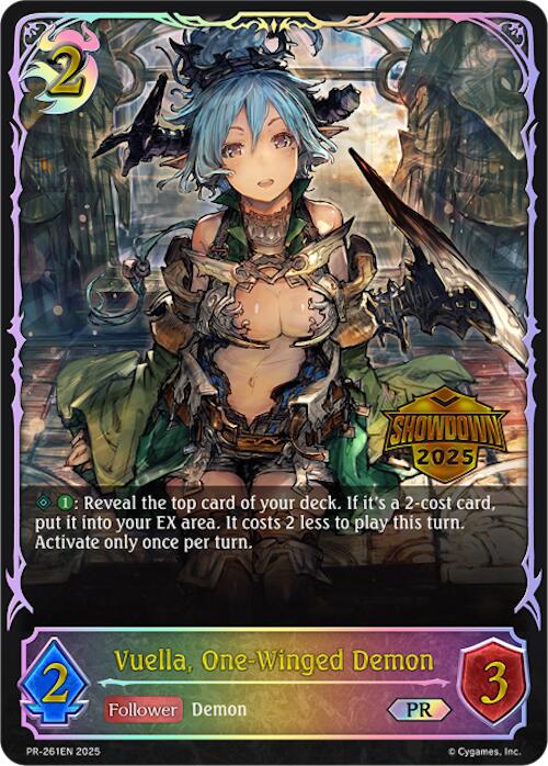 Vuella, One-Winged Demon (PR-261EN) [Promotional Cards]