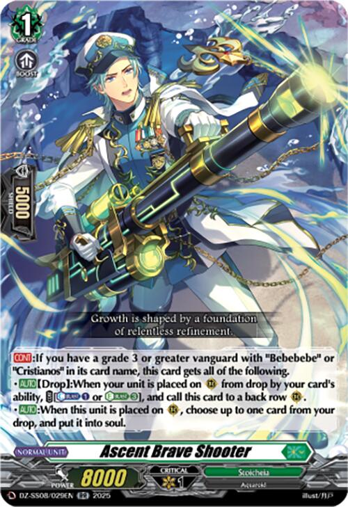 Ascent Brave Shooter (DZ-SS08/029EN) [Festival Booster 2025]