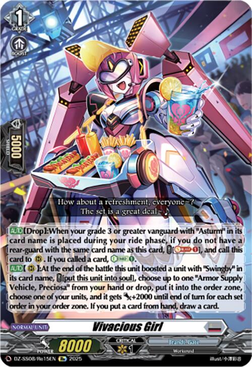 Vivacious Girl (DZ-SS08/Re15EN) [Festival Booster 2025]