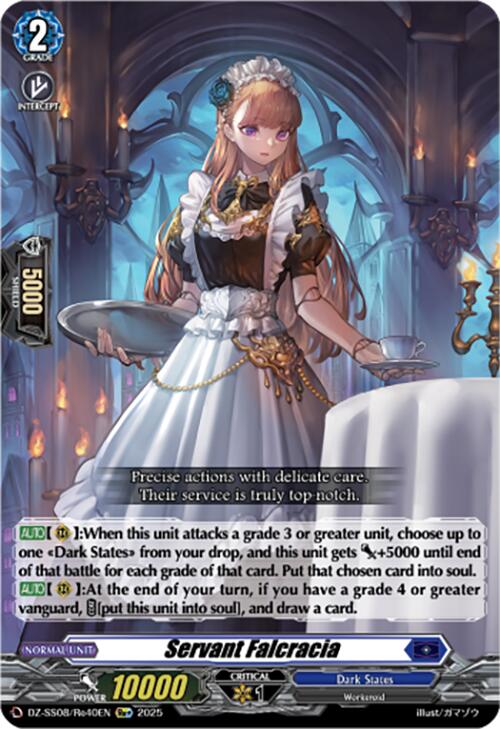 Servant Falcracia (Re+) (DZ-SS08/Re40EN) [Festival Booster 2025]