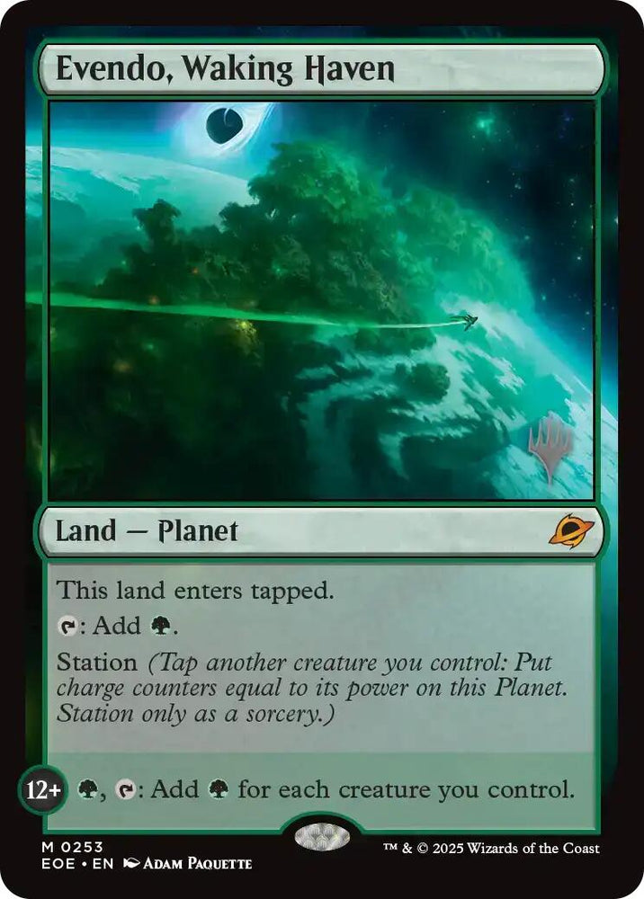 Evendo, Waking Haven (Promo Pack) [Edge of Eternities Promo Pack]