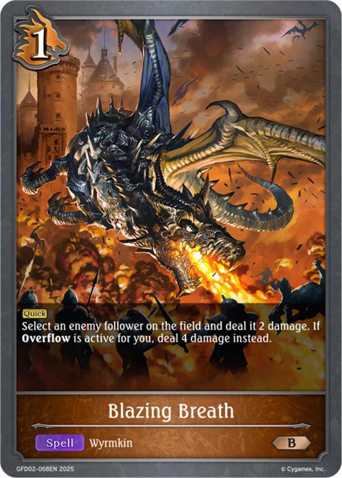 Blazing Breath (GFD02-068EN) [Treacherous Ambitions]