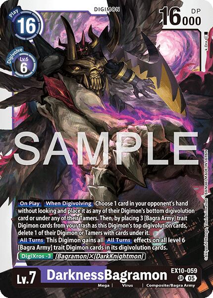 DarknessBagramon [EX10-059] [Sinister Order]