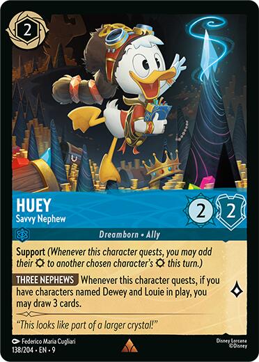 Huey - Savvy Nephew (138/204) [Fabled]