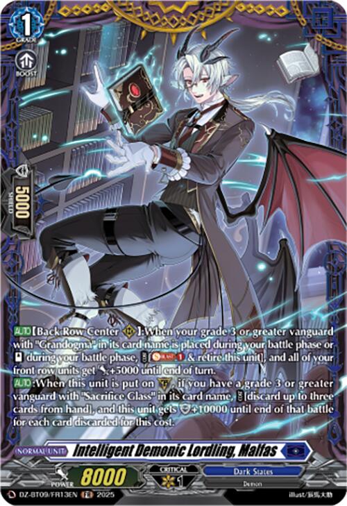 Intelligent Demonic Lordling, Malfas (DZ-BT09/FR13EN) [Super Brave Detonation]