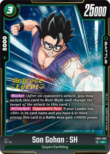 Son Gohan : SH (FB07-056) [Wish For Shenron Release Event Cards]