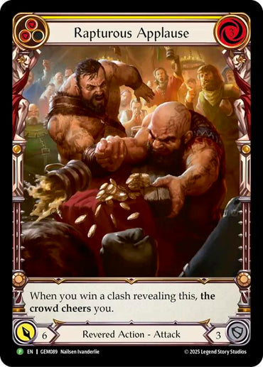 Rapturous Applause [GEM089] (GEM Pack 3)  Rainbow Foil