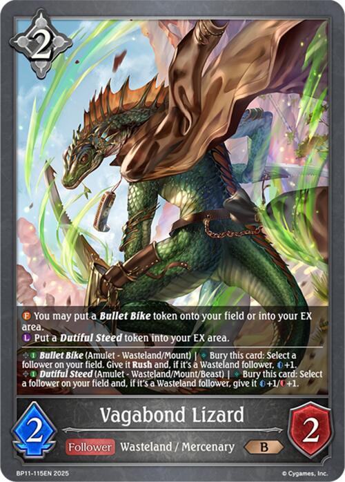 Vagabond Lizard (BP11-115EN) [Bullet of Fate]