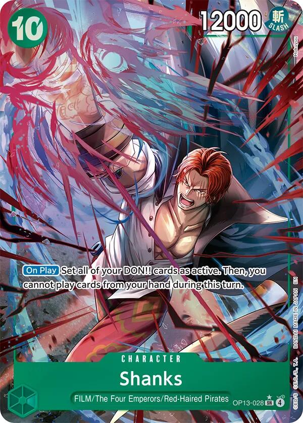 Shanks (Alternate Art) [Carrying On His Will]